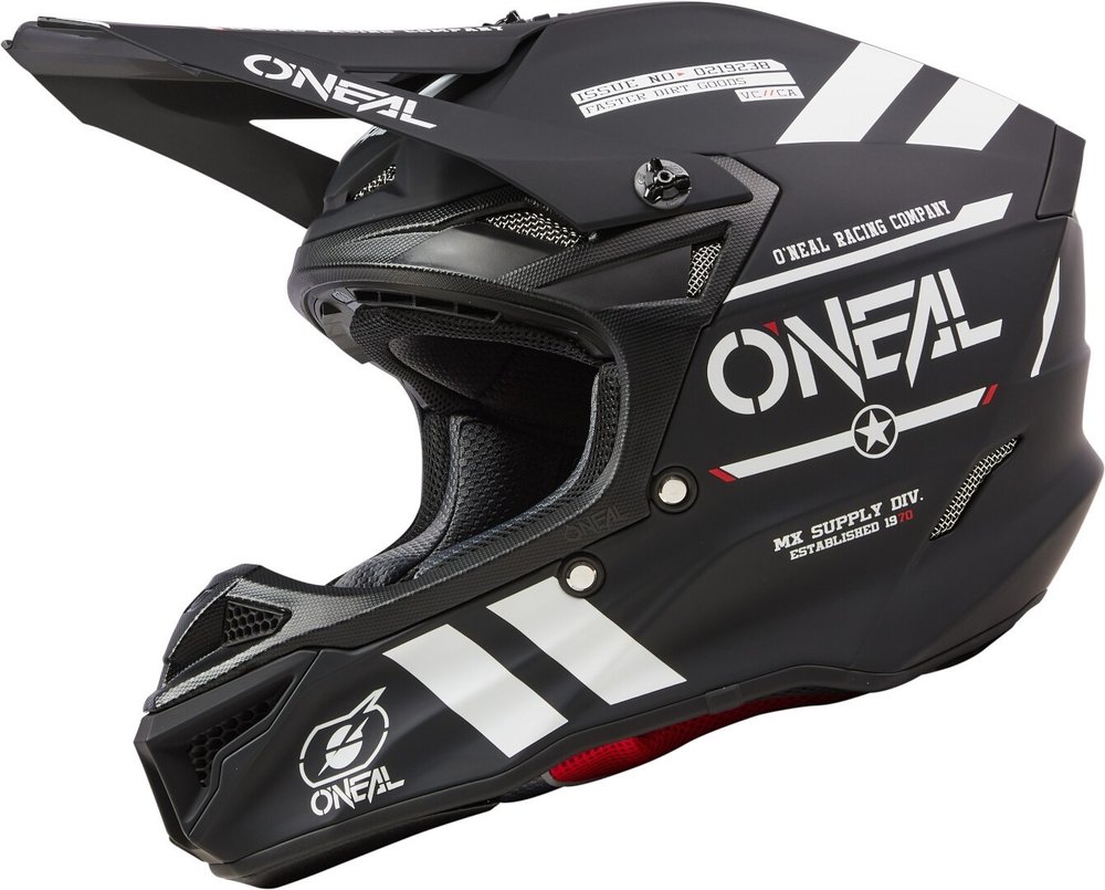 Oneal 5SRS Polyacrylite Warhawk Motocross Helmet