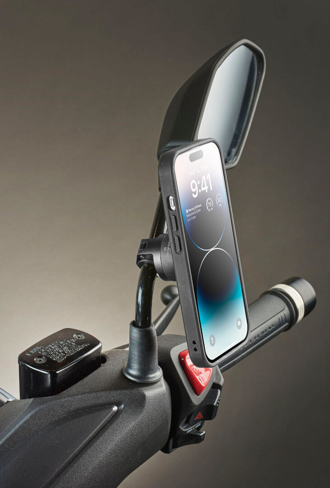 Interphone Quiklox Mirror Mount for Scooters