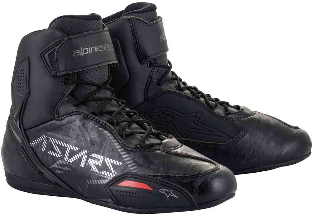 Alpinestars Faster-3 Gunmetal Motorcycle Shoes