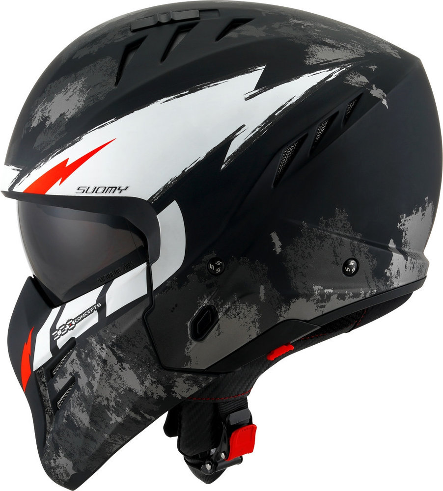 Suomy Armor Hi Volt Jet Helmet