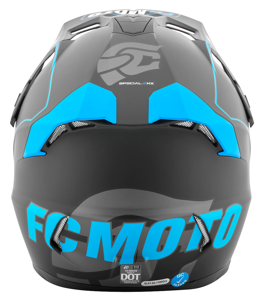 FC-Moto Merkur Straight Motocross Helmet