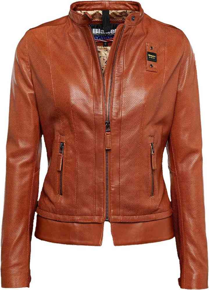 Blauer USA Icon Biker ladies leather jacket 2nd choice item
