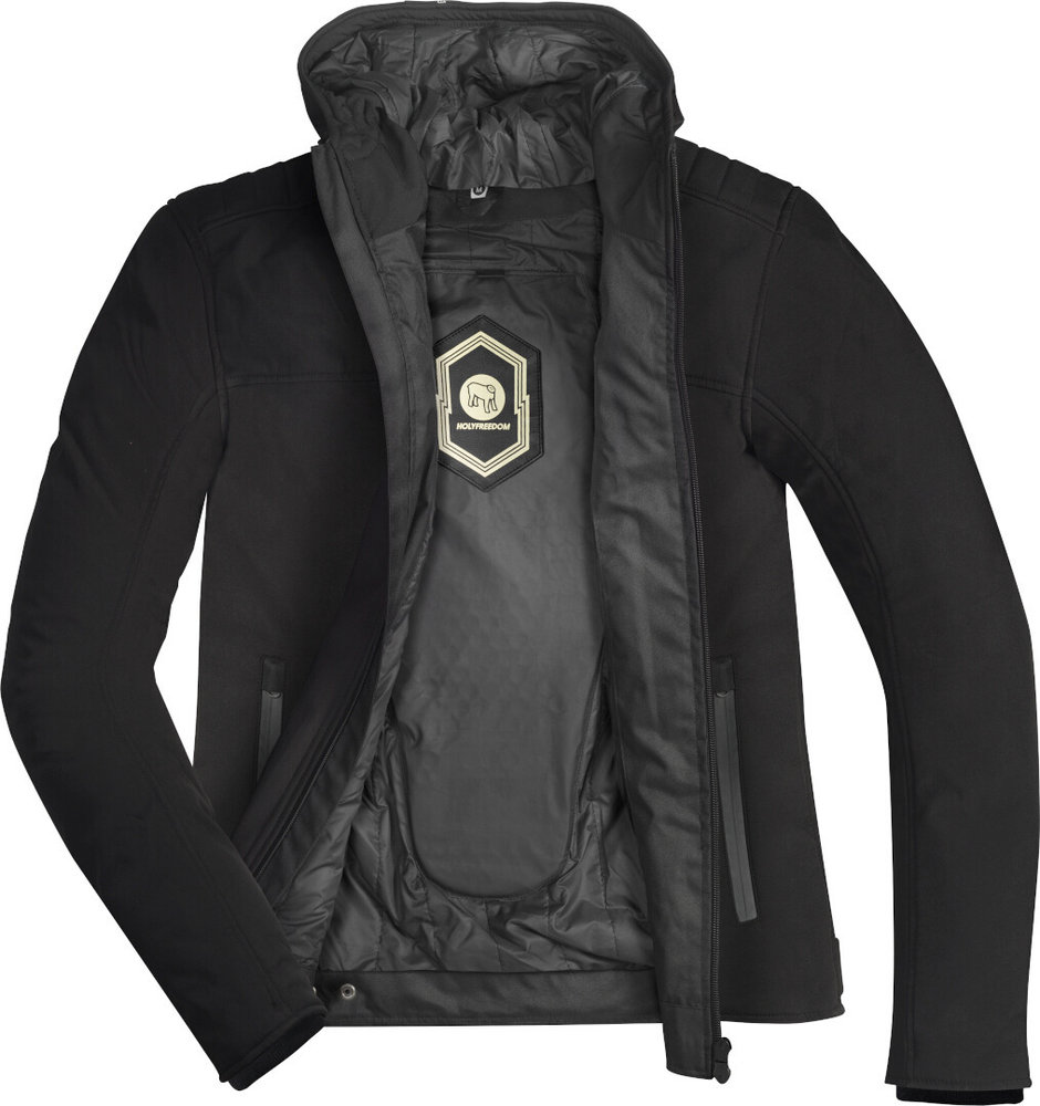 HolyFreedom Nero Motorcycle Zip Hoodie