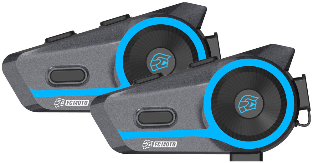 ASMAX D9 FC-Moto Edition Bluetooth Communication System Duo Set