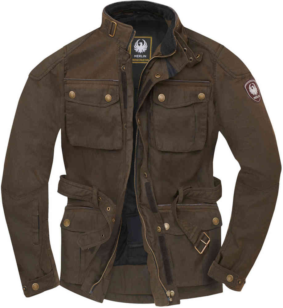 Merlin Kurkbury Motorcycle Waxed Jacket