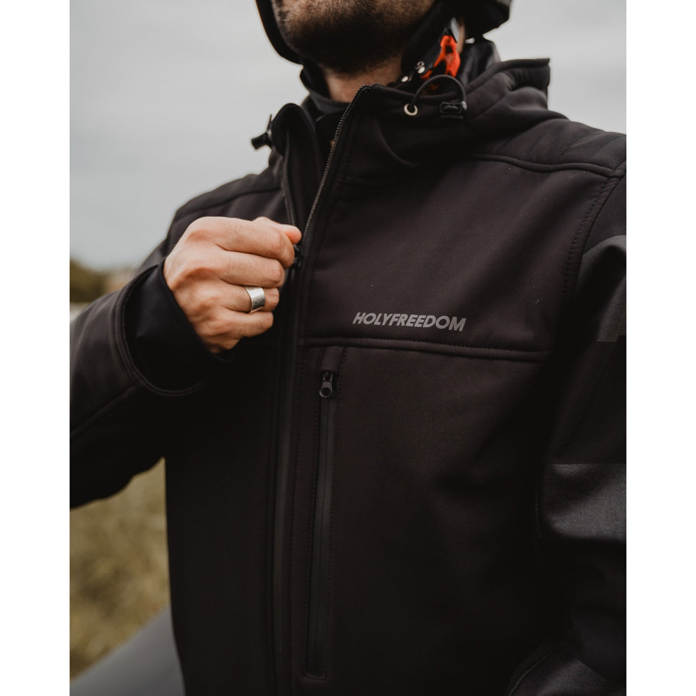 HolyFreedom Prison Softshell Motorcycle Textile Jacket