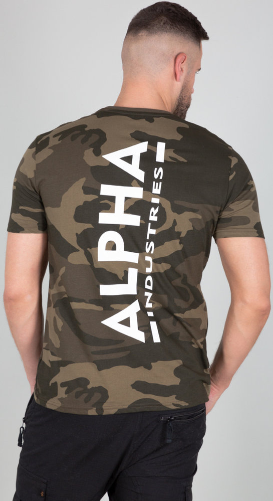 Alpha Industries Backprint Camo T-Shirt