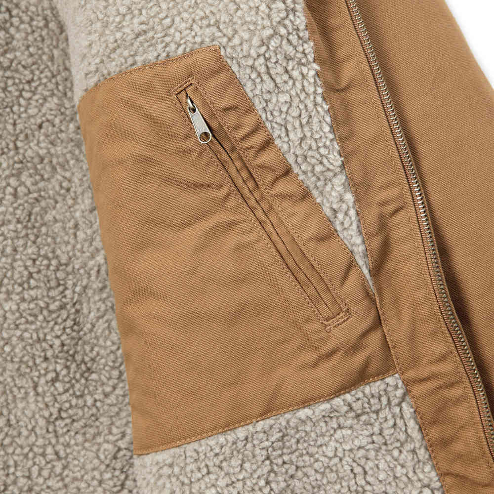 Carhartt Relaxed Fit Washed Duck Sherpa Lined Jacket