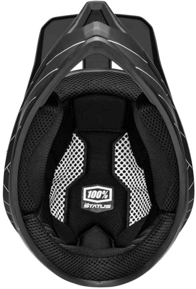 100% Status black Downhill Helmet