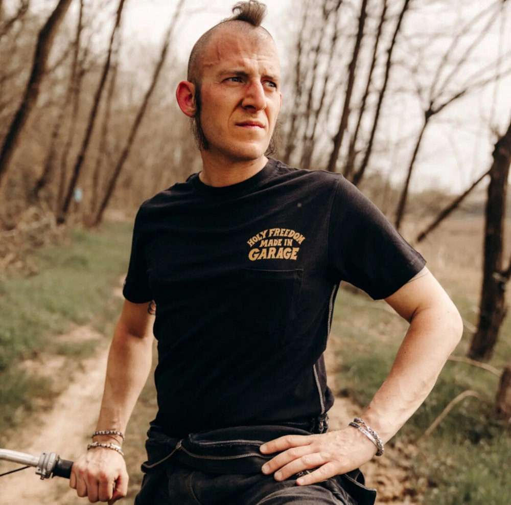 HolyFreedom Yeti nera T-Shirt