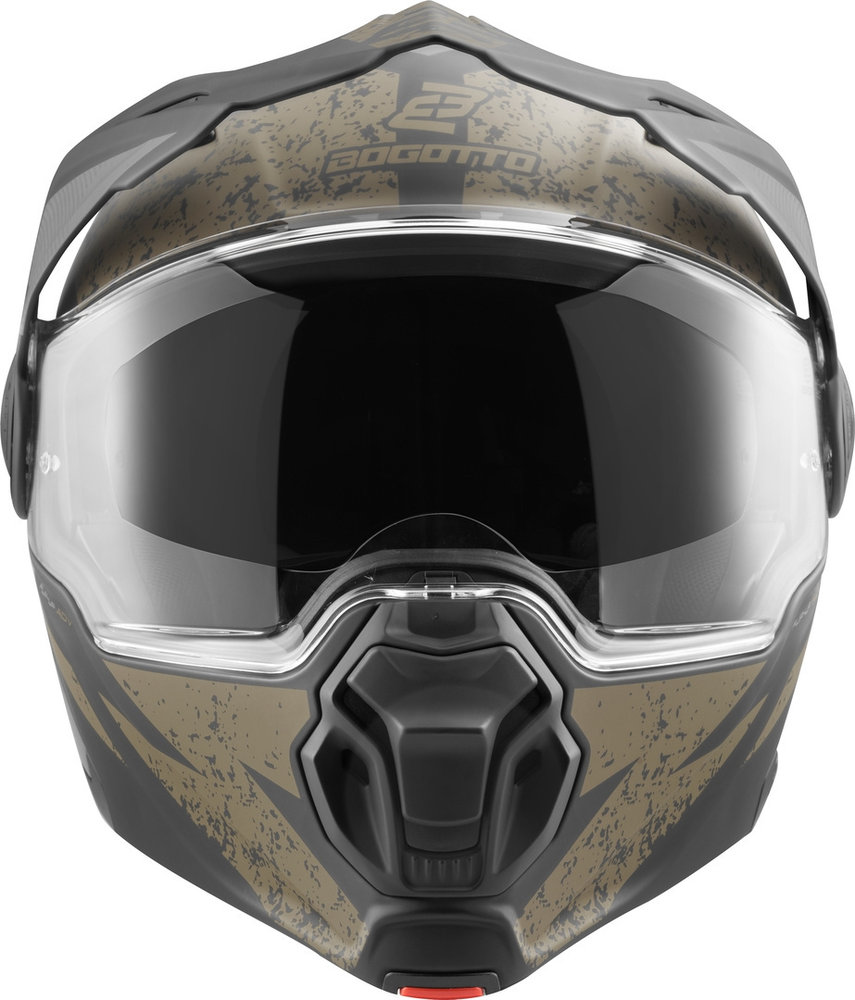 Bogotto FG-102 Safari Fiberglass Enduro Helmet