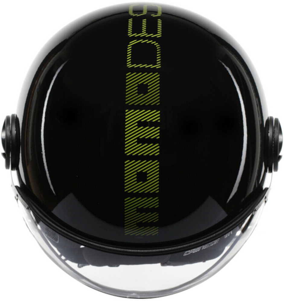 MOMO FGTR Classic Stripes Jet Helmet