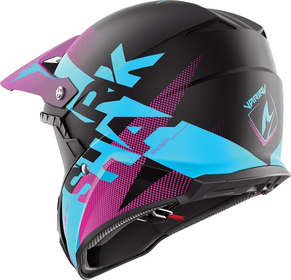 Shark Varial Anger Motocross Helmet
