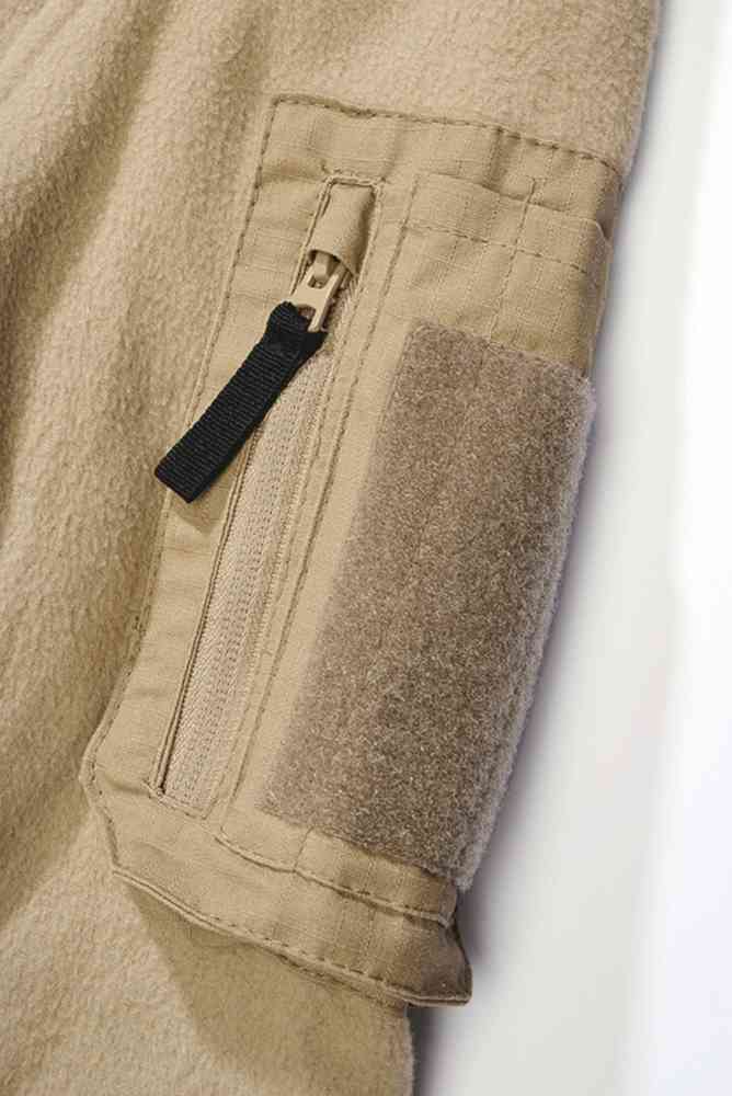 Brandit Fleece Ripstop Half Zip Sweater