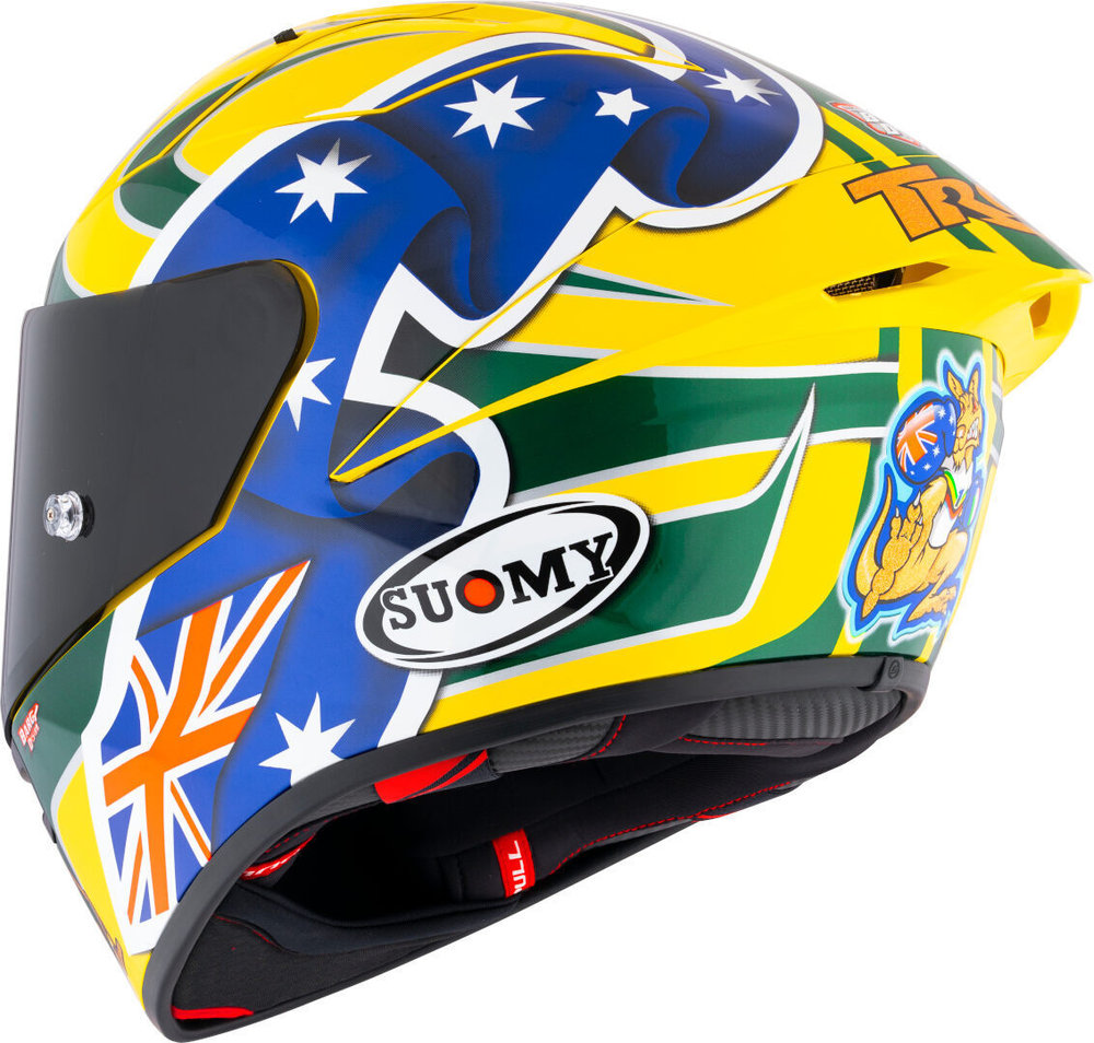 Suomy S1-XR GP Troy Bayliss Replica 2005 FIM E06 Helmet