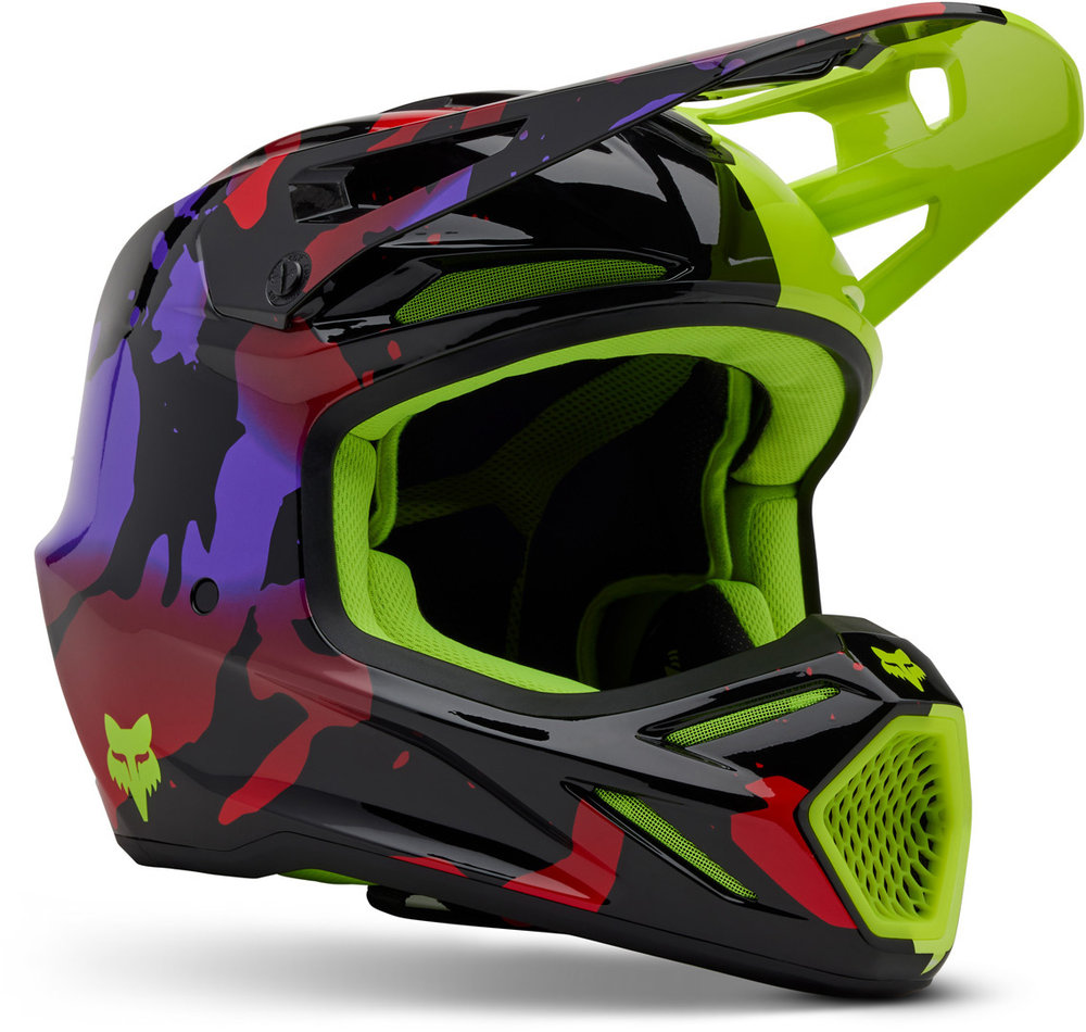 FOX V3 Throttle MIPS Motocross Helmet