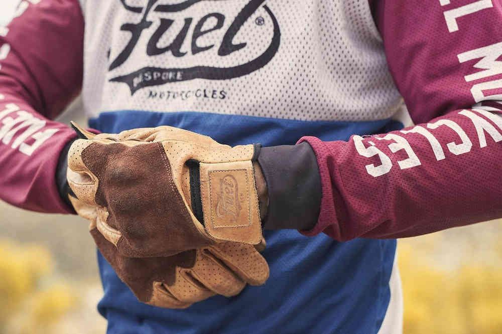 Fuel Rodeo Perforierte Motorcycle Gloves