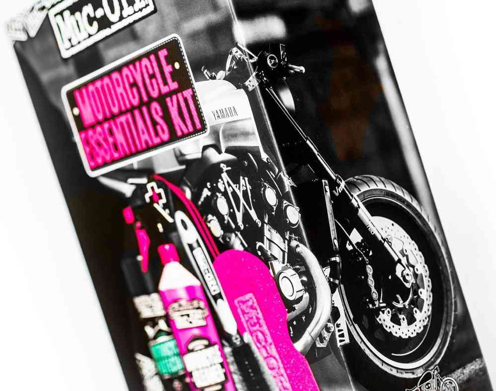 Muc-Off Motorcycle Care Essentials Cleaning Box