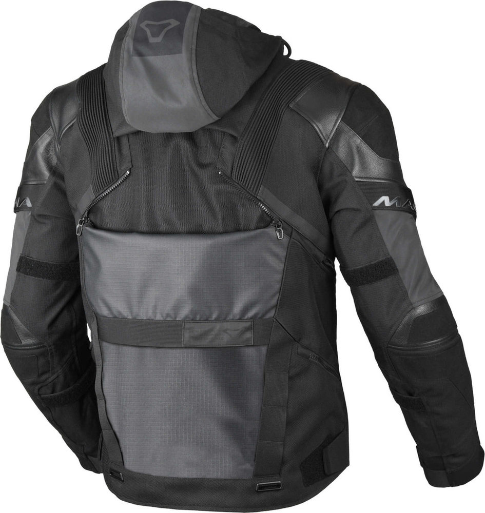 Macna Tryton NightEye waterproof Motorcycle Leather/Textile Jacket