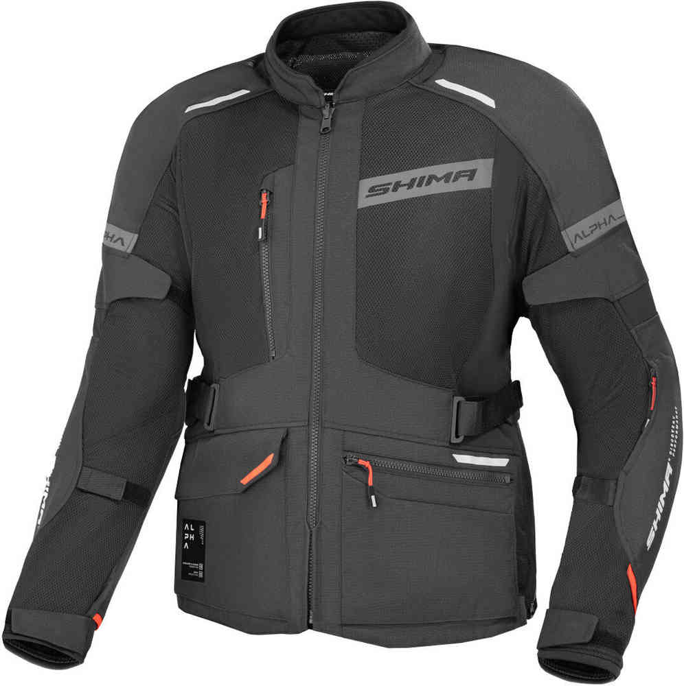 SHIMA Alpha waterproof Motorcycle Textile Jacket