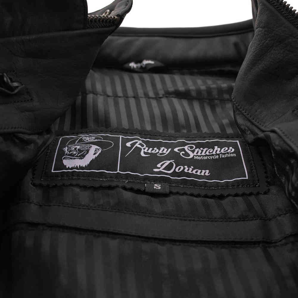 Rusty Stitches Dorian Motorcycle Leather Jacket