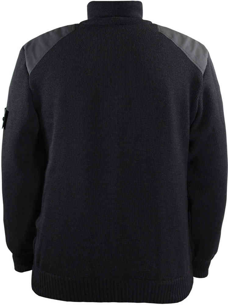 John Doe Knit Zip Big Logo Pullover