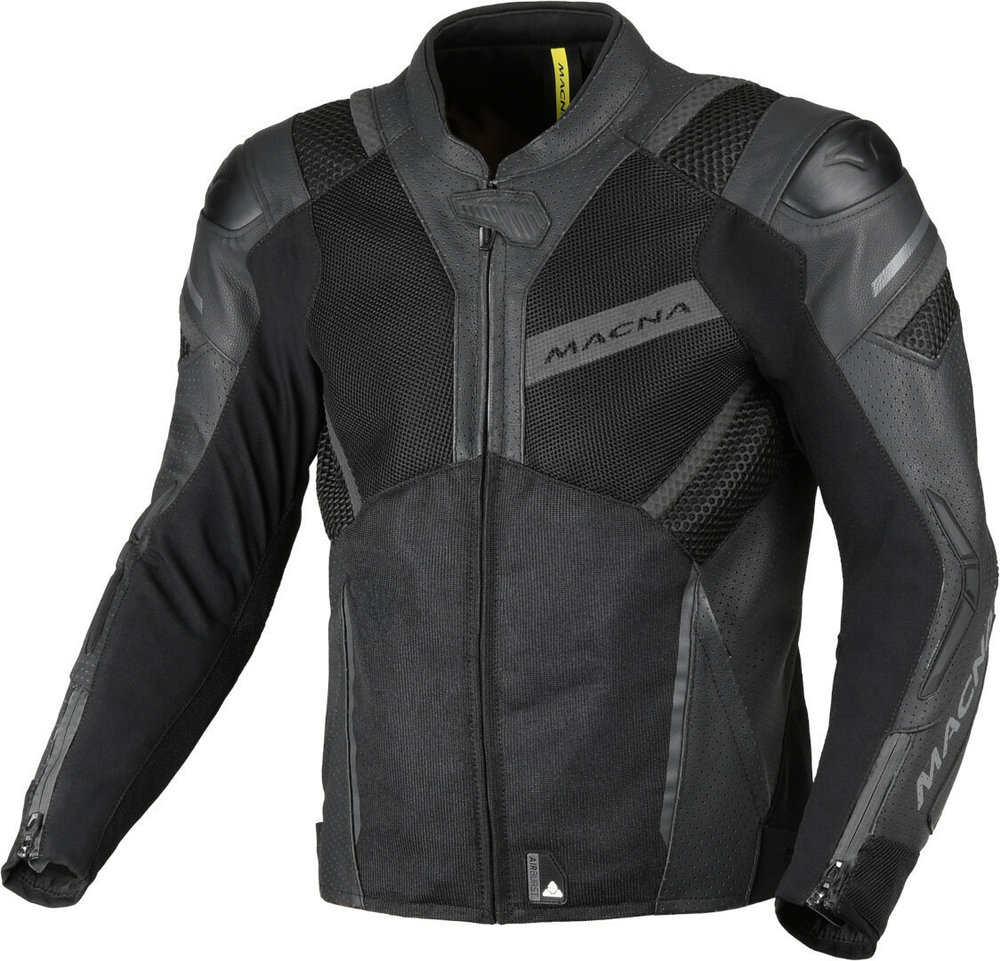 Macna Galvic perforated Motorcycle Leather/Textile Jacket