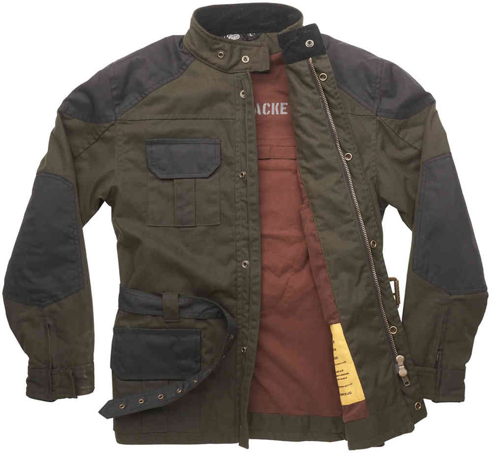 Fuel Bunker waterproof Motorcycle Wax Jacket