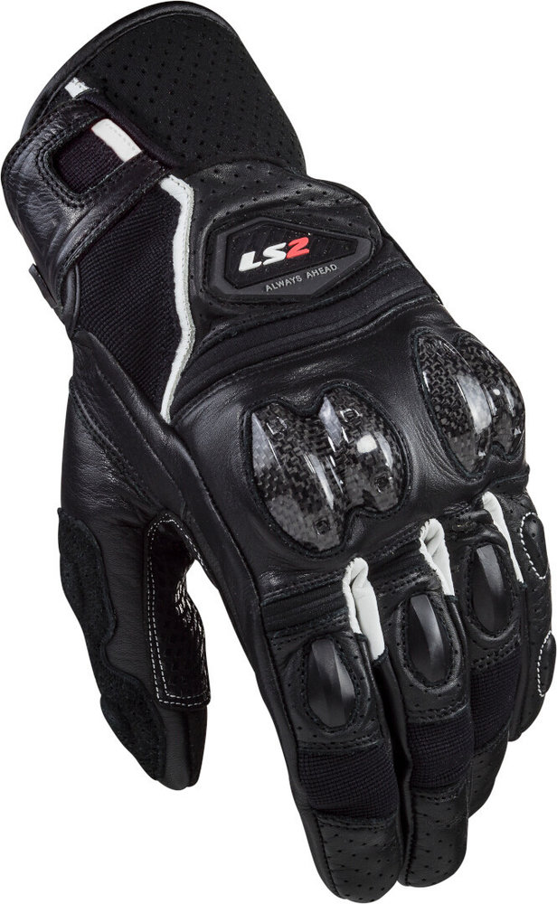 LS2 Spark II Leather perforated Motorcycle Gloves