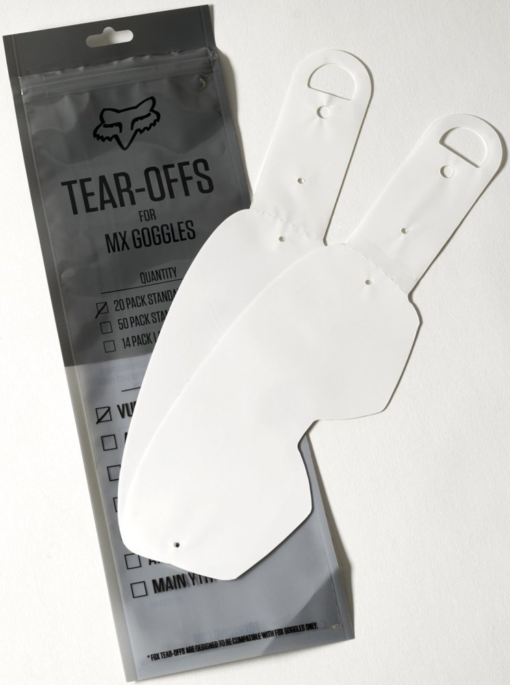 FOX Airspace / Main Standard Roll Off Tear-Off Foils