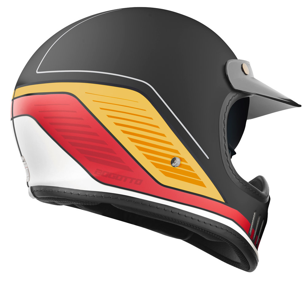 Bogotto FF980 EX-R Caferacer Cross Helmet