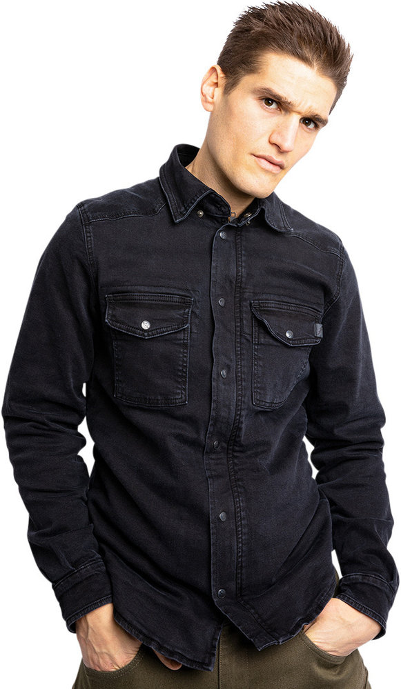John Doe Motoshirt XTM Denim Motorcycle Shirt
