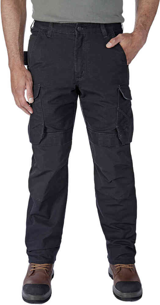 Carhartt Relaxed Fit Straight Steel Rugged Flex Ripstop Double-Front Cargo Pants