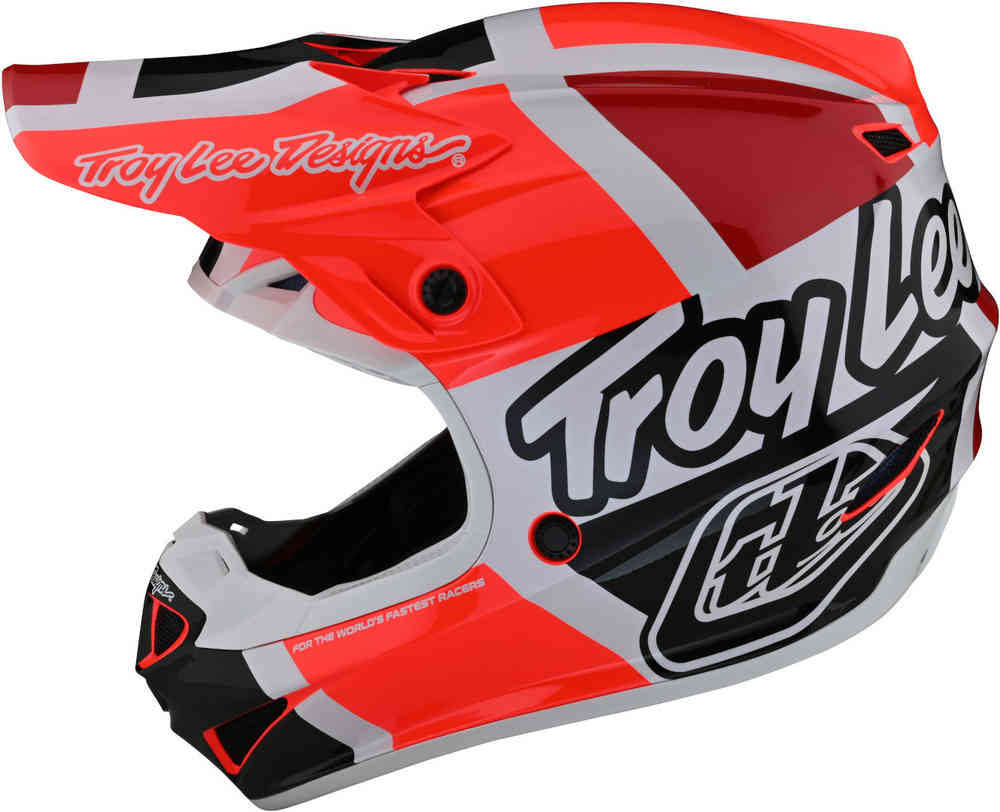 Troy Lee Designs SE4 Polyacrylite MIPS Quattro Motocross Helmet