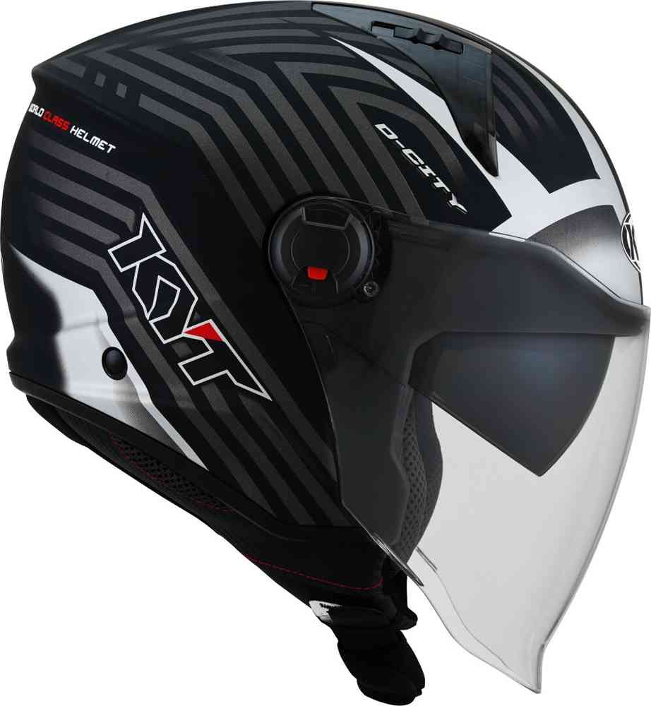 KYT D-City Lucent Jet Helmet