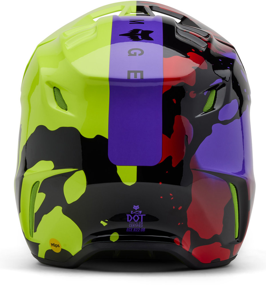 FOX V3 Throttle MIPS Motocross Helmet