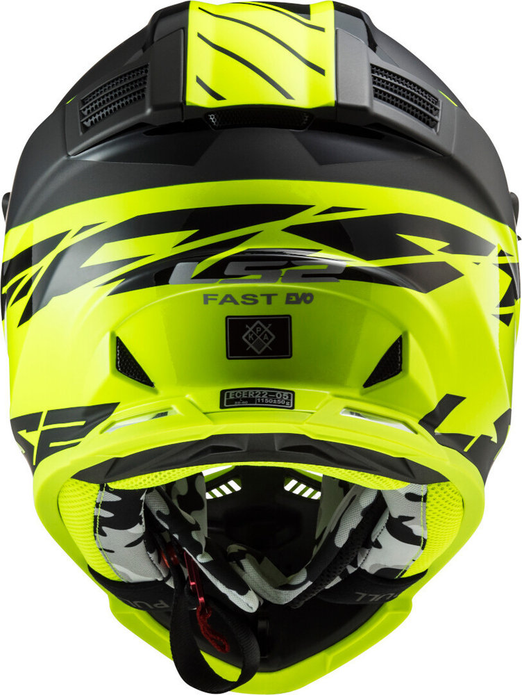 LS2 MX437 Fast Evo Roar Motocross Helmet