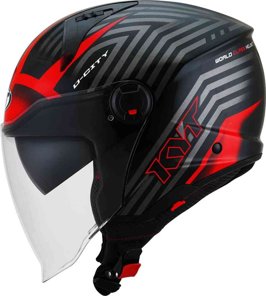 KYT D-City Lucent Jet Helmet