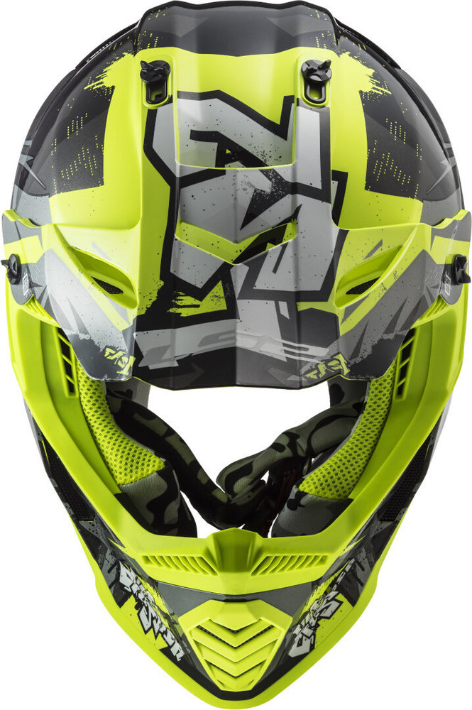LS2 MX437 Fast Evo Crusher Motocross Helmet