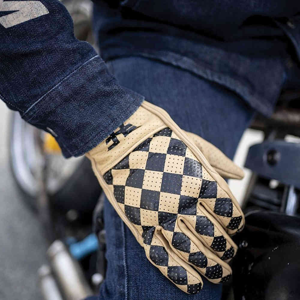 HolyFreedom Bullit Worker Perforated Motorcycle Gloves