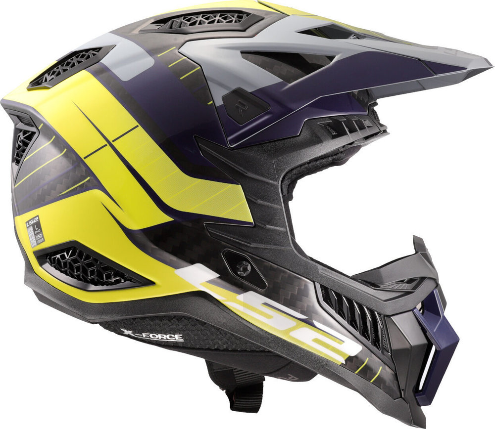 LS2 MX703 X-Force Galuo Carbon Motocross Helmet
