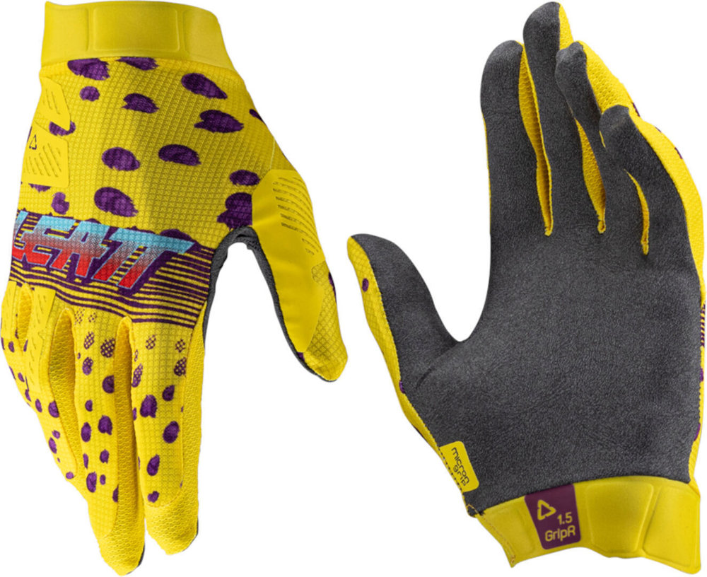 Leatt 1.5 GripR Cheetah 2025 Motocross Gloves