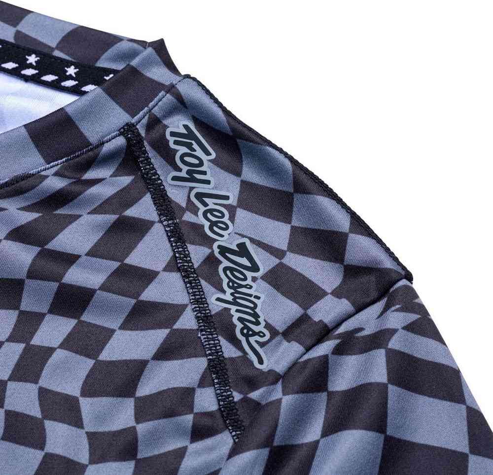 Troy Lee Designs Lilium SS Twisted Checkers Ladies Bicycle Jersey