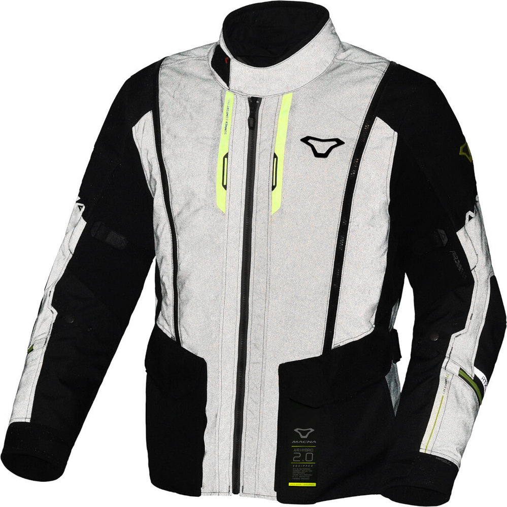 Macna Air Hybrid 2.0 NightEye waterproof Motorcycle Textile Jacket