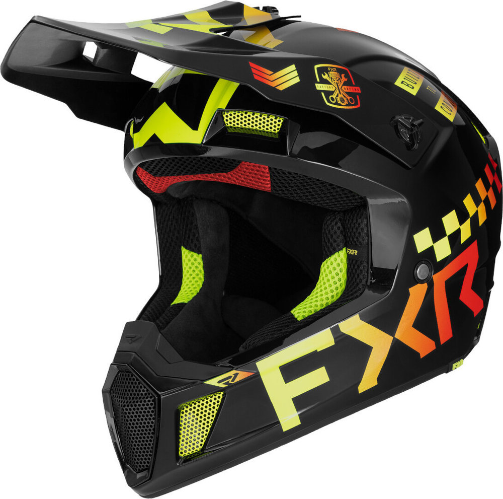 FXR Clutch Gladiator 2024 Motocross Helmet
