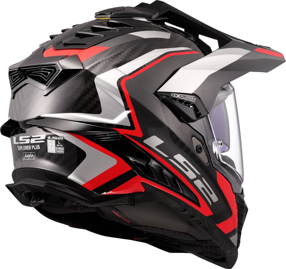 LS2 MX701 Explorer Carbon Frontier II Motocross Helmet