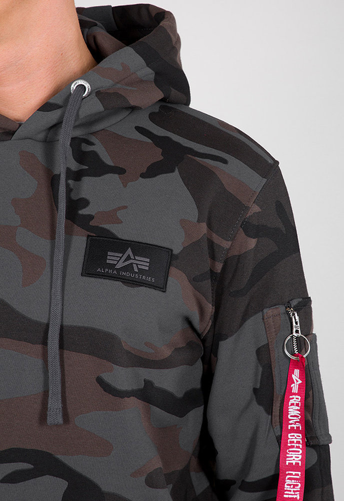Alpha Industries Back Print Camo Hoodie