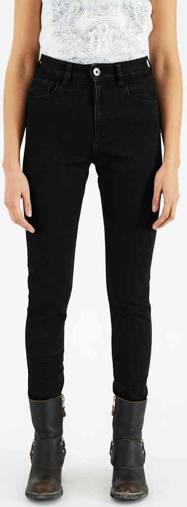 Rokker Rokkertech High Waist Ladies Motorcycle Textile Pants