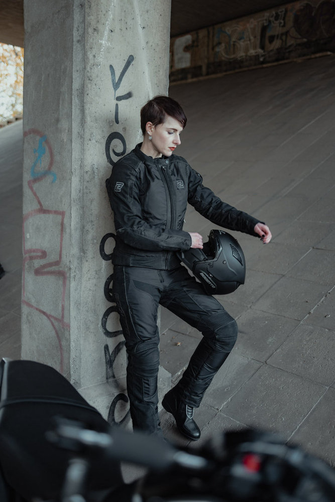 Bogotto Tek-M waterproof Ladies Motorcycle Leather- / Textile Jacket