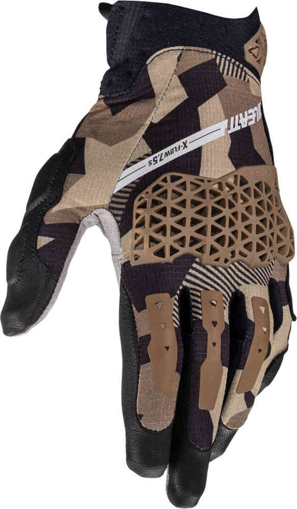 Leatt ADV X-Flow 7.5 Camo Short Motorcycle Gloves